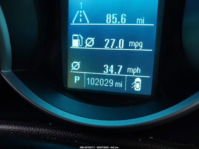1G1PE5SB1F7127196 Chevrolet Cruze 2lt Auto