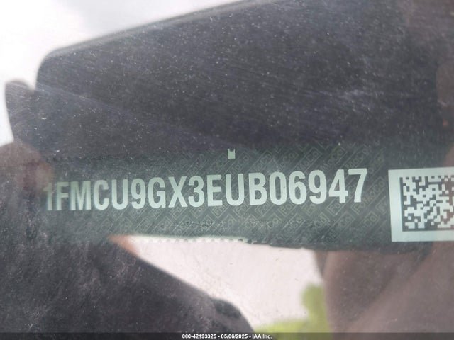 1FMCU9GX3EUB06947 Ford ESCAPE SE