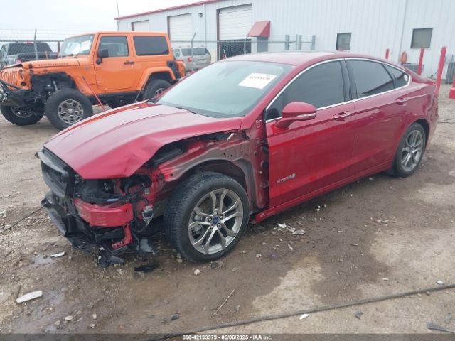 2019 FORD FUSION HYBRID 3FA6P0RU2KR190369 Photo 1