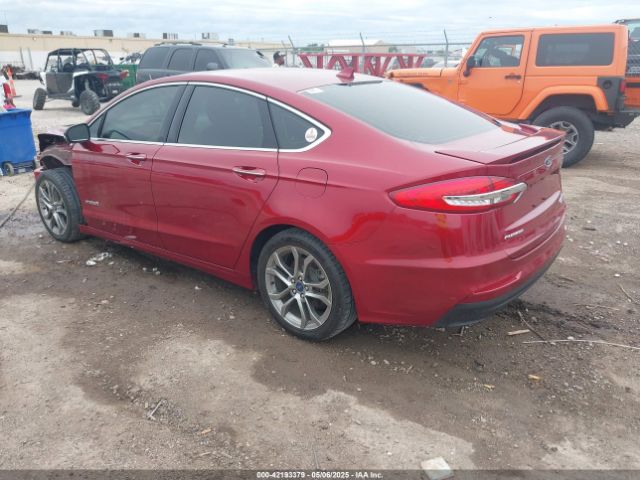 2019 FORD FUSION HYBRID 3FA6P0RU2KR190369 Photo 2