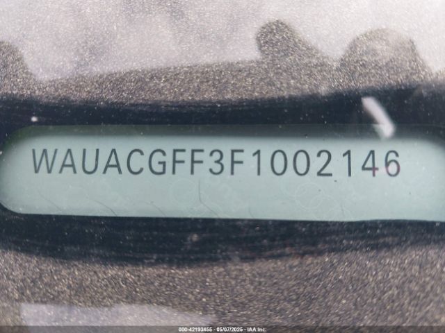 WAUACGFF3F1002146 Audi A3 1.8t Premium