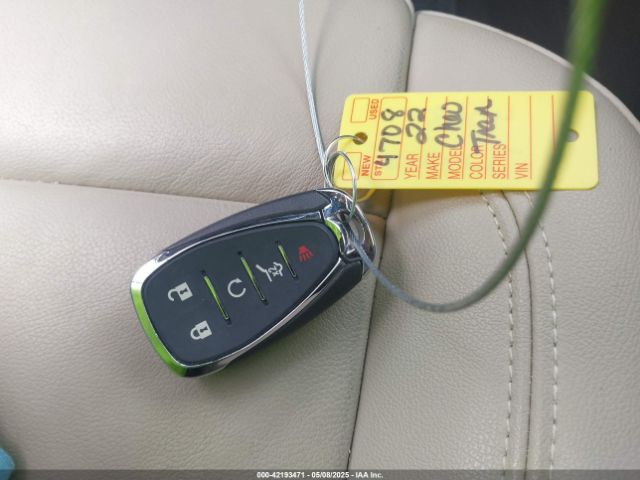 1GNERHKW0NJ122099 Chevrolet Traverse Fwd Lt Leather