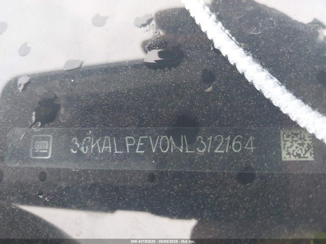 3GKALPEV0NL312164 GMC Terrain Fwd Slt