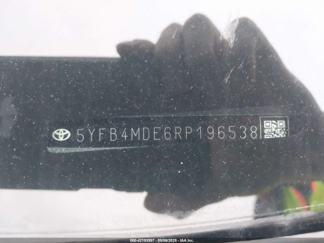 2024 TOYOTA COROLLA 5YFB4MDE6RP196538 Photo 8