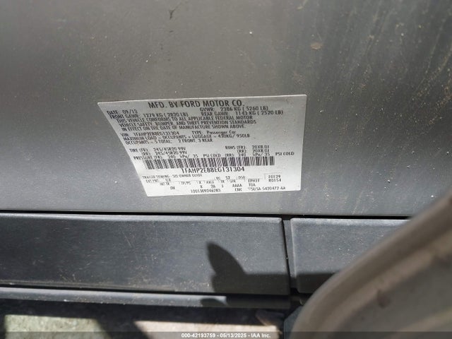 1FAHP2E88EG131304 Ford TAURUS SEL
