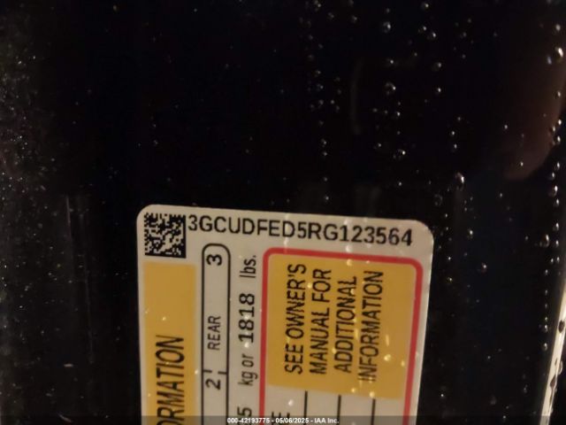 3GCUDFED5RG123564 Chevrolet l84