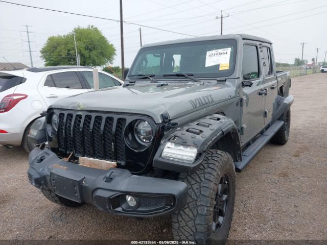 2022 JEEP GLADIATOR 1C6HJTAG2NL176011 Photo 1