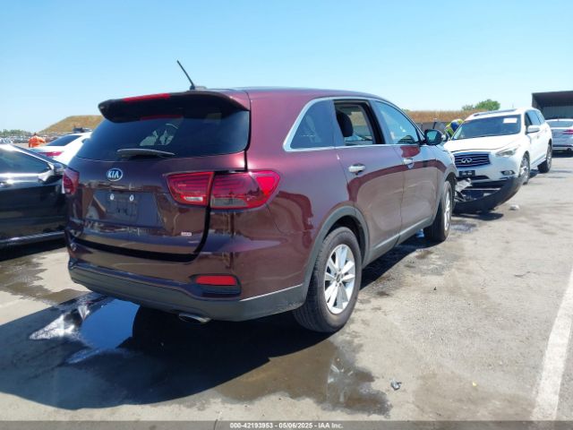 5XYPG4A3XKG520116 KIA Sorento 2.4l Lx