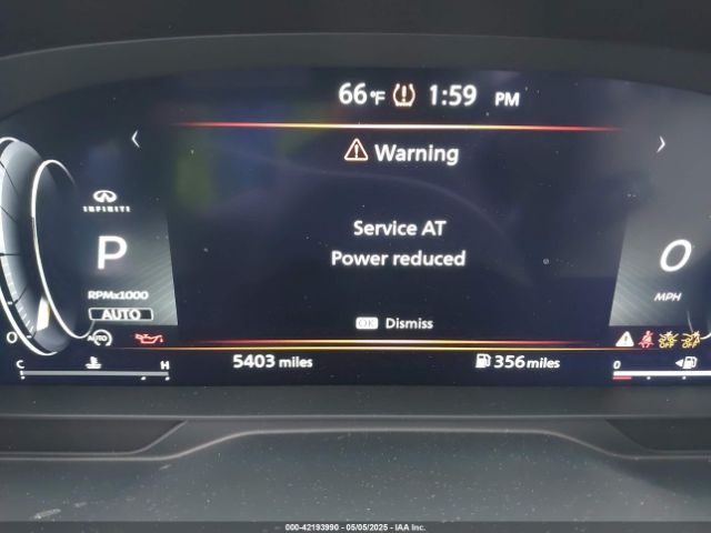5N1AL1GS6SC330036 Infiniti Qx60 Sensory Awd