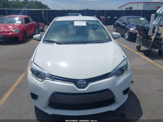 2T1BURHE8GC594242 Toyota COROLLA LE