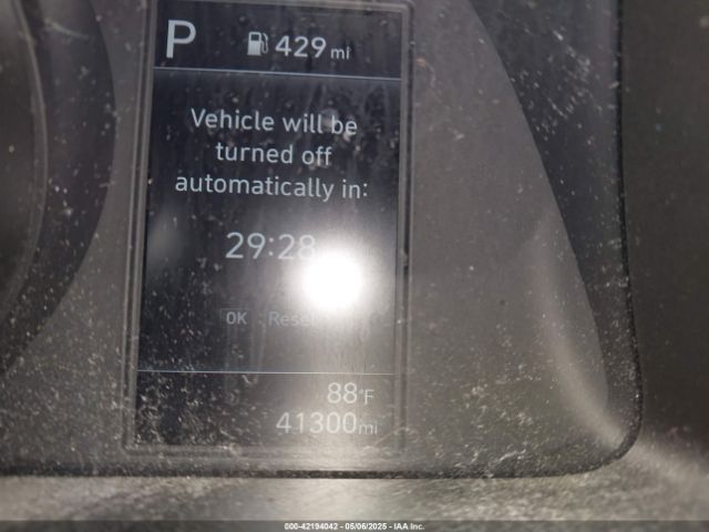 KMHLM4AJ9PU044562 Hyundai Elantra Hybrid Blue