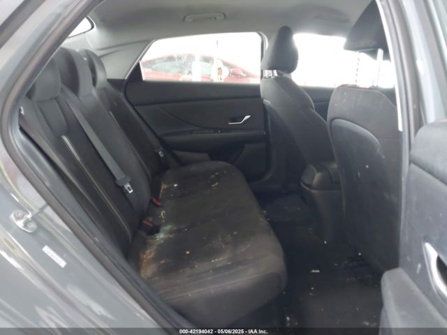 KMHLM4AJ9PU044562 Hyundai Elantra Hybrid Blue