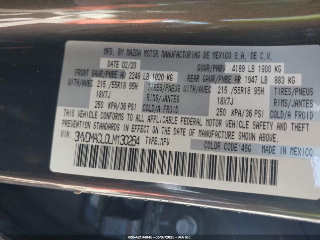 2020 MAZDA CX-30 3MVDMACL0LM130264 Photo 8