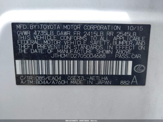 JTHCM1D27G5004688 Lexus IS 300