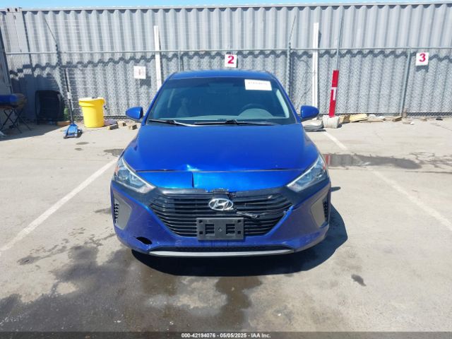 KMHC65LC8KU170791 Hyundai Ioniq Hybrid Blue
