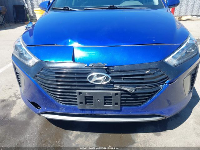 KMHC65LC8KU170791 Hyundai Ioniq Hybrid Blue
