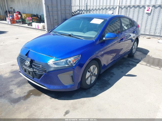 KMHC65LC8KU170791 Hyundai Ioniq Hybrid Blue