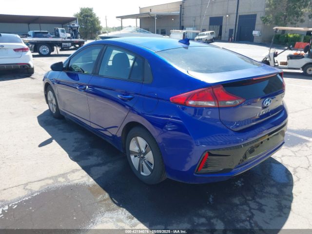 KMHC65LC8KU170791 Hyundai Ioniq Hybrid Blue