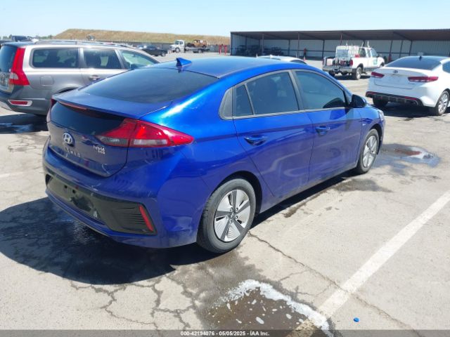 KMHC65LC8KU170791 Hyundai Ioniq Hybrid Blue
