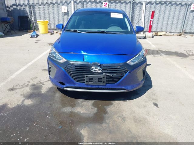 KMHC65LC8KU170791 Hyundai Ioniq Hybrid Blue