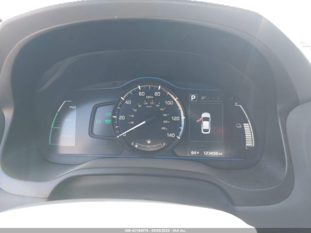 KMHC65LC8KU170791 Hyundai Ioniq Hybrid Blue