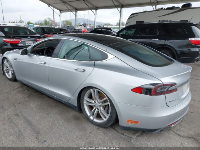 2014 TESLA MODEL S 5YJSA1H12EFP32213 Photo 2