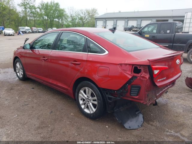 5NPE24AF2GH283315 Hyundai SONATA SE