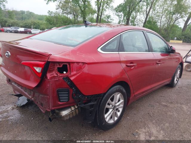 5NPE24AF2GH283315 Hyundai SONATA SE