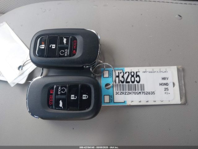 3CZRZ2H70SM752835 Honda Hr-v Awd Ex-l