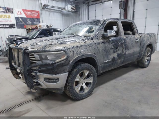 1C6SRFJT3NN342702 RAM 1500 Laramie  4x4 5'7 Box