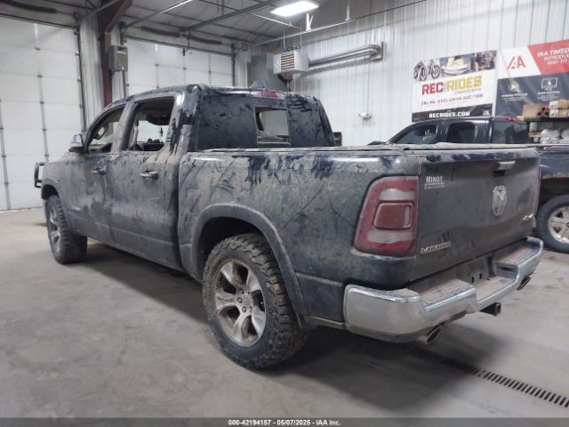 1C6SRFJT3NN342702 RAM 1500 Laramie  4x4 5'7 Box