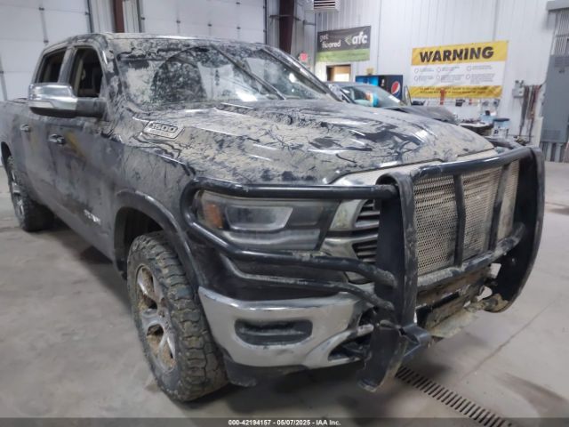 1C6SRFJT3NN342702 RAM 1500 Laramie  4x4 5'7 Box