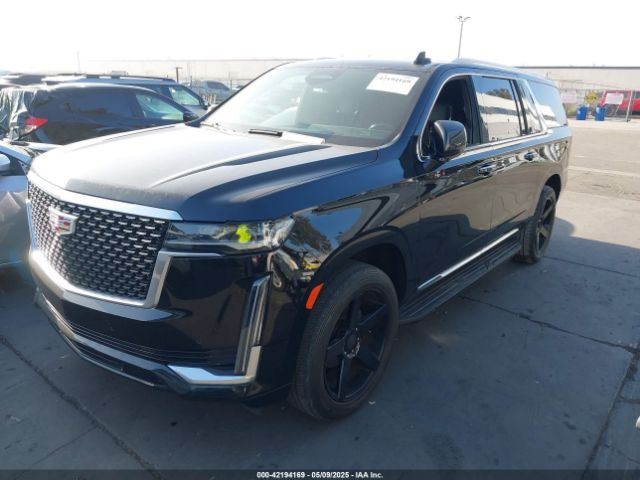 2021 CADILLAC ESCALADE ESV 1GYS3JKL3MR225148 Photo 1