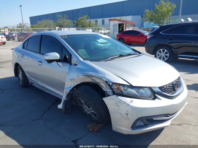 19XFB4F28FE201102 Honda CIVIC HYBRID