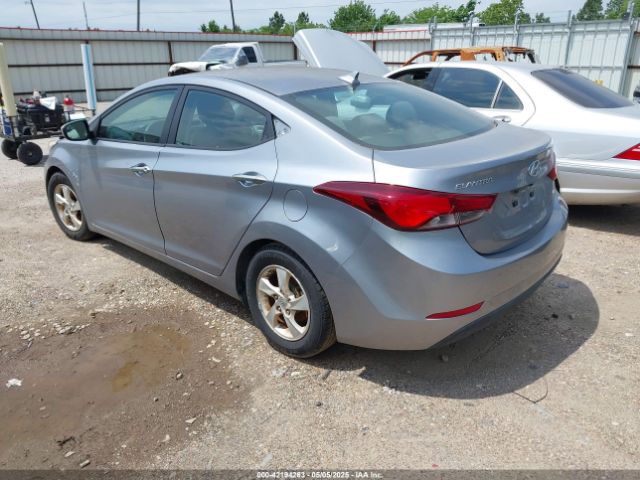 5NPDH4AE7FH559813 Hyundai ELANTRA SE
