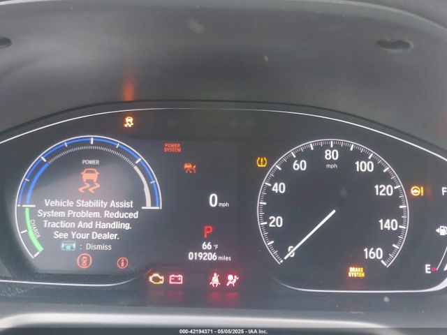 1HGCV3F99MA020450 Honda Accord Hybrid Touring