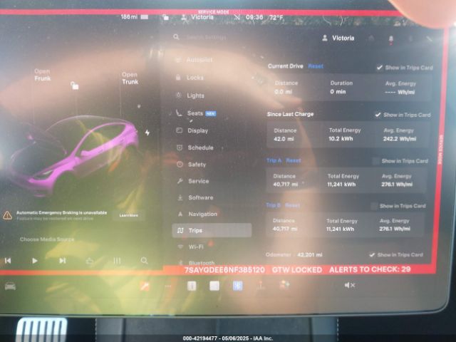 2022 TESLA MODEL Y 7SAYGDEE6NF385120 Photo 6