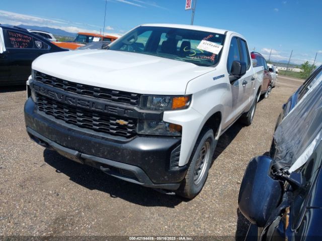 1GCRYAEH0LZ210392 Chevrolet Silverado 1500 4wd Double Cab Standard Bed Wt