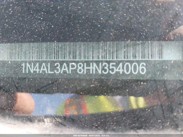 1N4AL3AP8HN354006 Nissan Altima 2.5 S