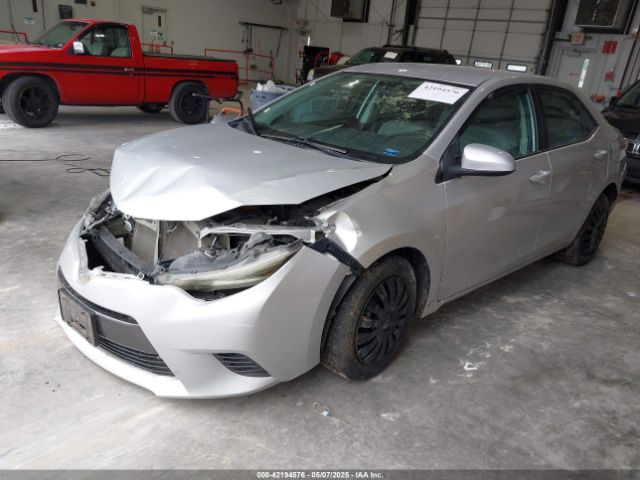 5YFBURHE7GP376910 Toyota COROLLA LE