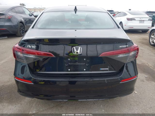 2HGFE4F89SH326072 Honda Civic  Hybrid Sport/sport Touring