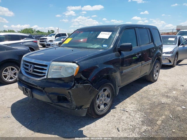 Honda PILOT LX 2014 5FNYF3H2XEB007877 Image 2