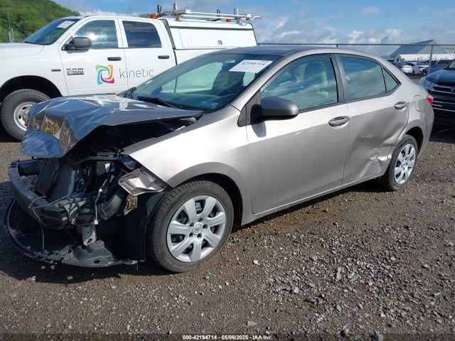 2T1BURHE0GC537694 Toyota COROLLA LE