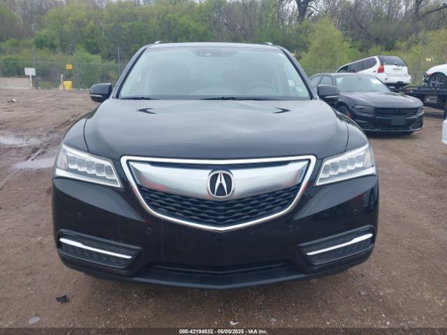 5FRYD4H9XGB035706 Acura Mdx Advance   Entertainment Packages/advance Package