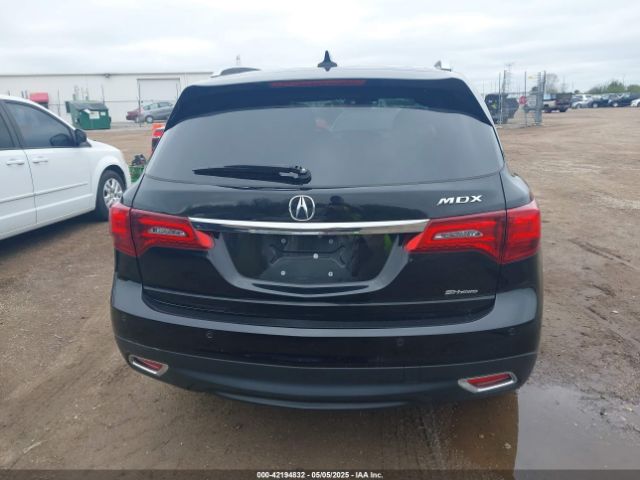 5FRYD4H9XGB035706 Acura Mdx Advance   Entertainment Packages/advance Package