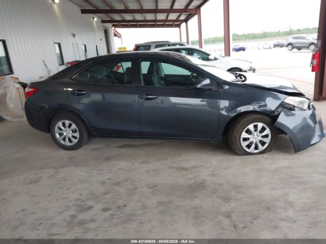 2T1BURHE1EC126060 Toyota COROLLA L