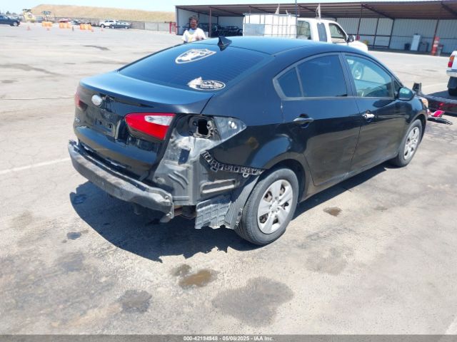 KNAFK4A68E5227331 KIA FORTE LX