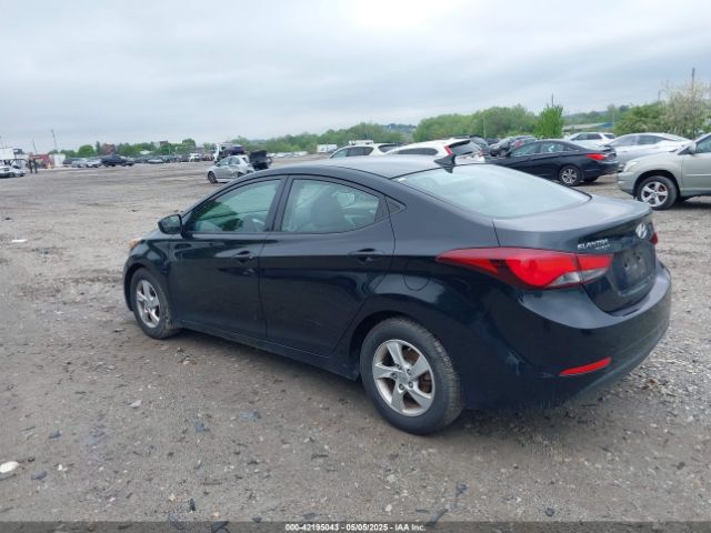 5NPDH4AE4EH536830 Hyundai ELANTRA SE