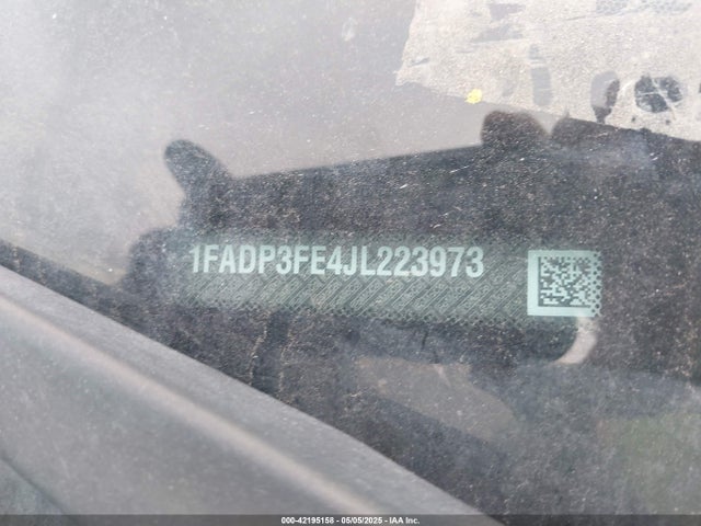 1FADP3FE4JL223973 Ford FOCUS SE
