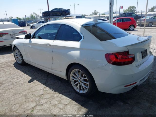 WBA1F9C54GV545580 BMW 228I